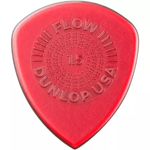 Dunlop Flow Standard 6-Pack Grip Guitar Picks 1.5 mm 6 Pack - musicians--Friend