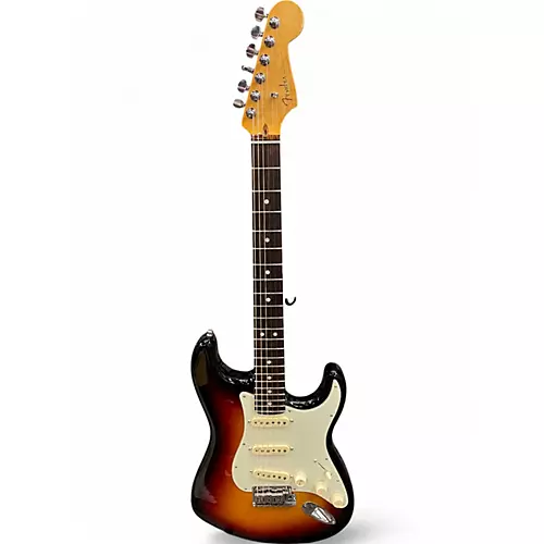 Used Fender American Ultra Stratocaster 3 Color Sunburst Solid Body Electric Guitar 3 Color Sunburst - musicians--Friend