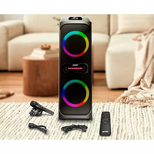 Gemini GHK-2800 Bluetooth Speaker System With LED Party Lighting - musicians--Friend