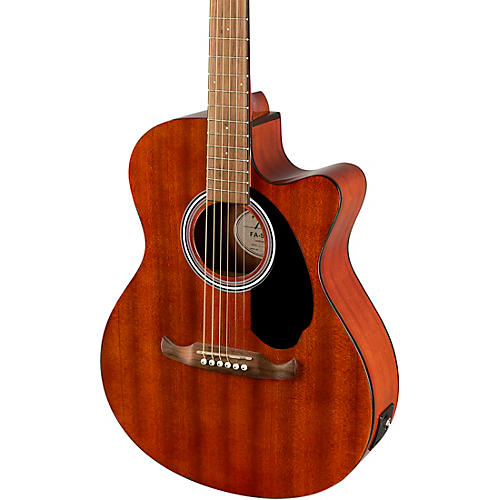 Fender FA-135CE All-Mahogany Concert Acoustic-Electric Guitar Mahogany - musicians--Friend