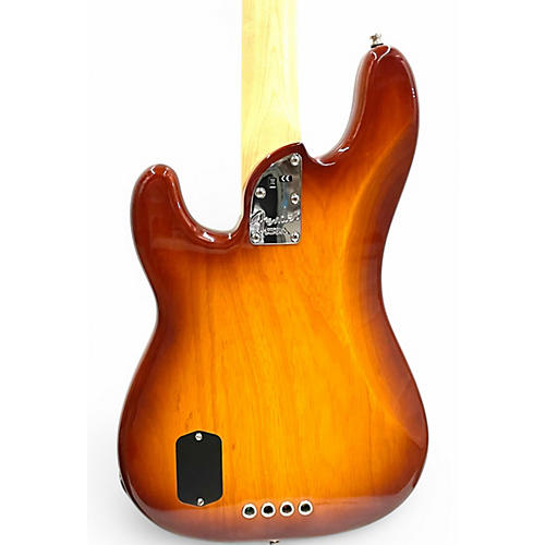 Used Fender American Elite Precision Bass Tobacco Burst Electric Bass Guitar Tobacco Burst - musicians--Friend