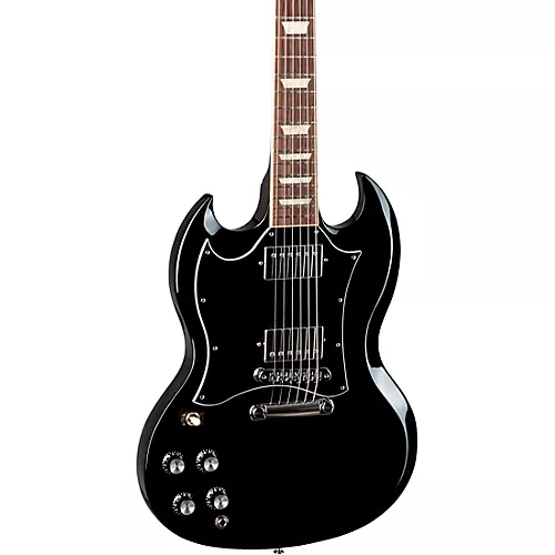 Gibson SG Standard Left-Handed Electric Guitar Ebony - musicians--Friend