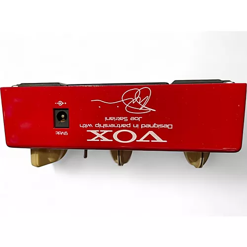 Used VOX JSDS Joe Satriani Satchurator Distortion Effect Pedal - musicians--Friend