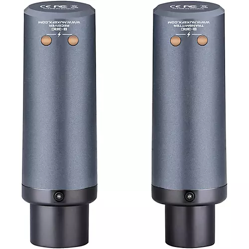 NUX B-3RC 2.4GHz Wireless Mic System Dynamic Mic Bundle With Recharging Case Black - musicians--Friend