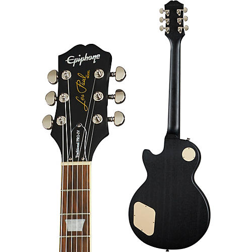 Epiphone Les Paul Traditional Pro IV Limited-Edition Electric Guitar Worn Wine Red - musicians--Friend