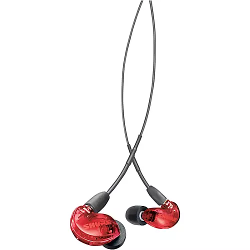 Shure SE215 Earphones Red - musicians--Friend