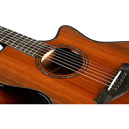 Taylor Builder's Edition 914ce Grand Auditorium Acoustic-Electric Guitar Kona Edgeburst - musicians--Friend