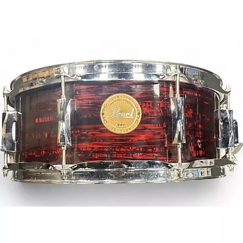 Used Pearl 5.5X14 sST limited edition strata red Drum strata red 10 - musicians--Friend