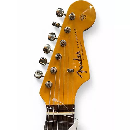 Used Fender AMERICAN VINTAGE II 1961 STRATOCASTER 2 Tone Sunburst Solid Body Electric Guitar 2 Tone Sunburst - musicians--Friend