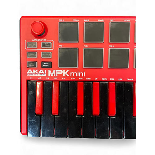 Used Akai Professional MPK Mini MIDI Controller - musicians--Friend