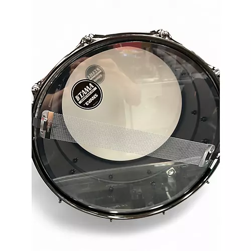 Used TAMA 8X14 SLP BIG BLACK STEEL Black Drum Black 18 - musicians--Friend
