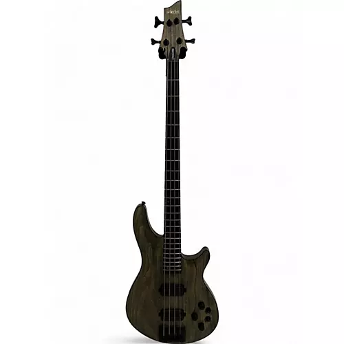 Used Schecter Guitar Research c4 Apocalypse rust grey Electric Bass Guitar rust grey - musicians--Friend