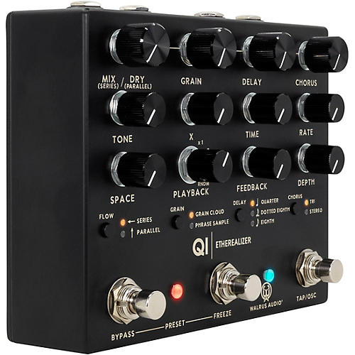 Walrus Audio Qi Etherealizer Multi-Effects Pedal Black - musicians--Friend