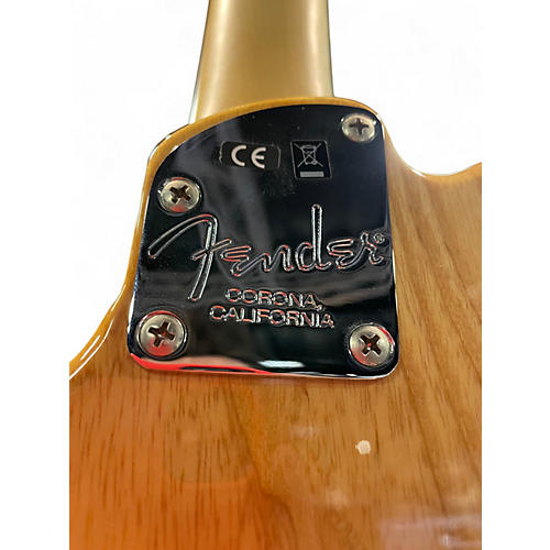 Used 2016 Fender American Elite Thinline Telecaster Natural Hollow Body Electric Guitar Natural - musicians--Friend