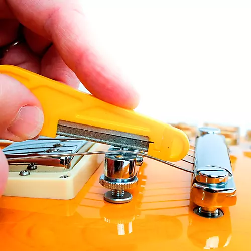 Music Nomad 6-Piece Acoustic Guitar Diamond Coated Nut File Set - Light/Medium Strings - musicians--Friend