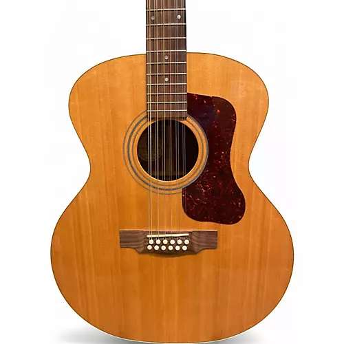 Used Guild F212XL Natural 12 String Acoustic Guitar Natural - musicians--Friend