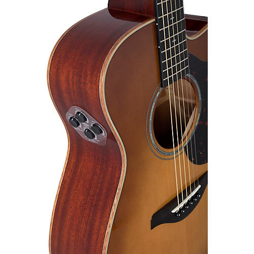 Yamaha AC3M DLX A Series Concert Acoustic-Electric Guitar Sand Burst - musicians--Friend
