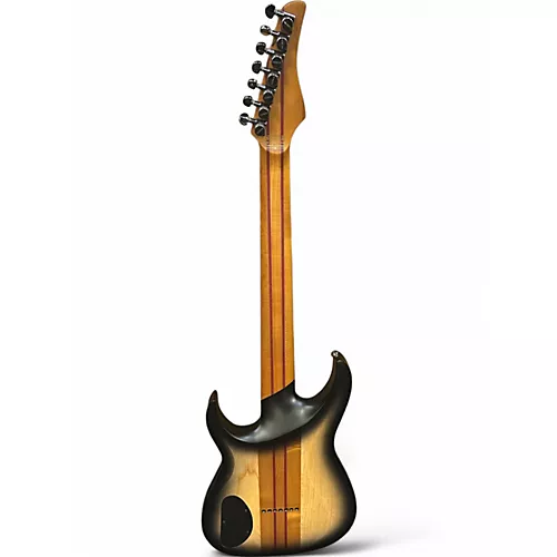 Used Schecter Guitar Research Mach Banshee Fallout Burst Solid Body Electric Guitar Fallout Burst - musicians--Friend