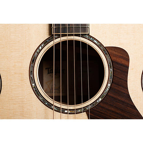 Taylor 812e V-Class Grand Concert Acoustic-Electric Guitar Natural - musicians--Friend
