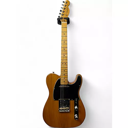 Used 2021 Fender American Professional II Telecaster Natural Solid Body Electric Guitar Natural - musicians--Friend