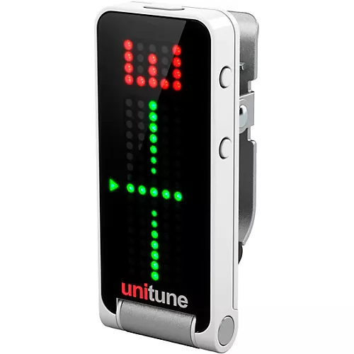 TC Electronic UniTune Chromatic Clip-On Tuner White - musicians--Friend