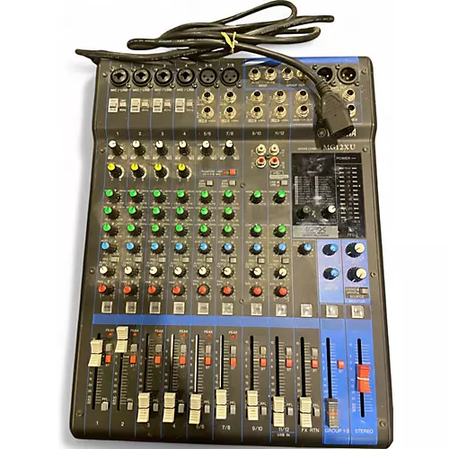 Used Yamaha MG12XU Unpowered Mixer - musicians--Friend