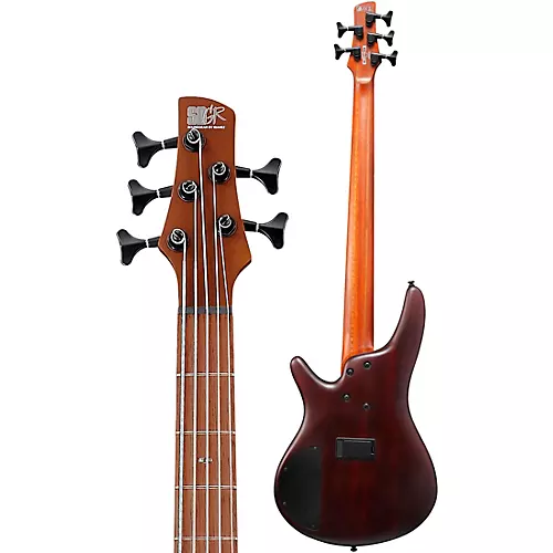 Ibanez SR505E 5-String Electric Bass Guitar Brown Mahogany - musicians--Friend