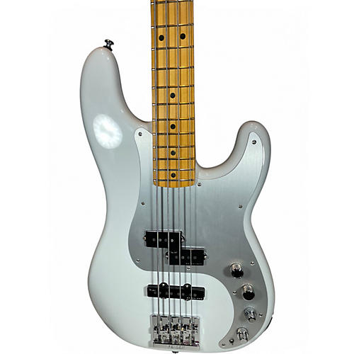 Used 2024 Fender American Ultra II Precision Bass Avalanche Electric Bass Guitar Avalanche - musicians--Friend