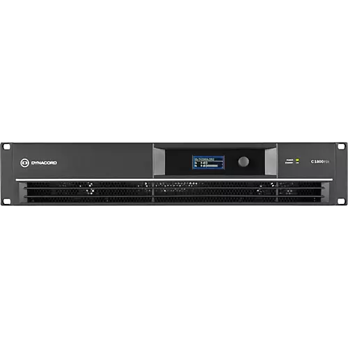 DYNACORD C1800FDi DSP 2 x 950W Power Amplifier - musicians--Friend