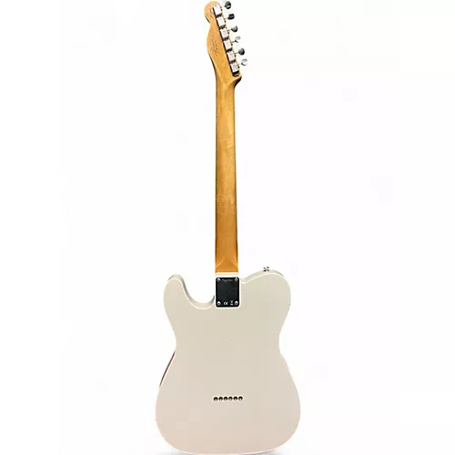 Used Fender Custom Shop Jimmy Page Mirror Telecaster Black Solid Body Electric Guitar Black - musicians--Friend