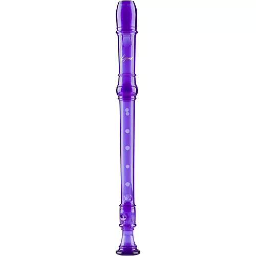 Lyons Premium 3-Piece Translucent Soprano Recorder Transparent Green - musicians--Friend