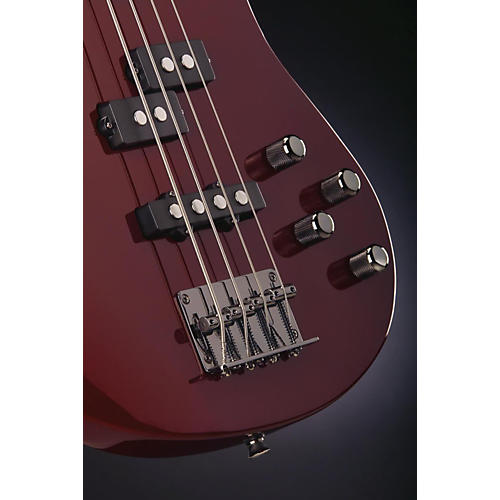 Mitchell MB200 Modern Rock Bass With Active EQ Gun Metal Gray - musicians--Friend