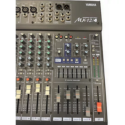 Used Yamaha MX 12 4 BUS Powered Mixer - musicians--Friend
