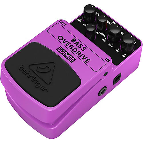 Behringer Bass Overdrive BOD400 Bass Effects Pedal - musicians--Friend