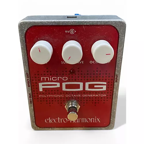 Used 2024 Electro-Harmonix Micro Pog Polyphonic Octave Generator Effect Pedal - musicians--Friend