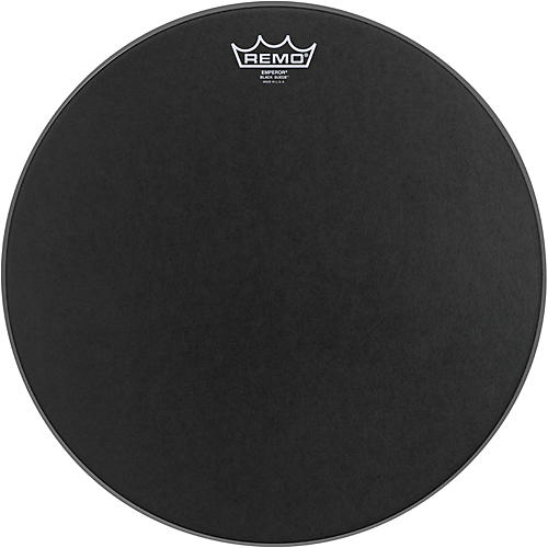 Remo Black Suede Emperor Batter Drum Head 14 in. - musicians--Friend