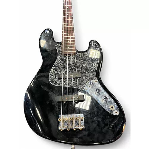 Used Fender JAZZ BASS Black Electric Bass Guitar Black - musicians--Friend