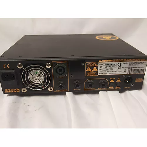 Used Markbass Little Mark Backline 250 250W Bass Amp Head - musicians--Friend