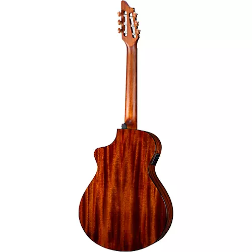 Breedlove Pursuit Exotic S CE Cedar-Myrtle Concert Acoustic-Electric Classical Guitar Natural - musicians--Friend