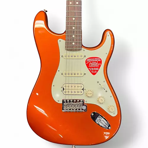 Used Fender American Special Stratocaster HSS Copper Solid Body Electric Guitar Copper - musicians--Friend