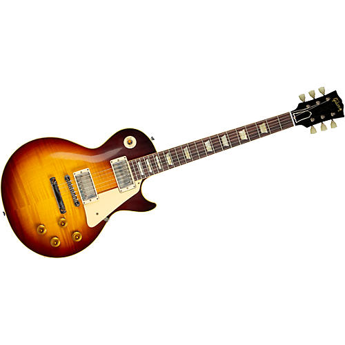 Gibson Custom Murphy Lab 1959 Les Paul Standard Reissue Ultra Light Aged Electric Guitar Sunrise Tea Burst - musicians--Friend