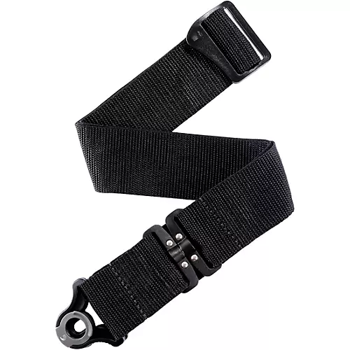 D'Addario Auto Lock Swivel Guitar Strap Black - musicians--Friend