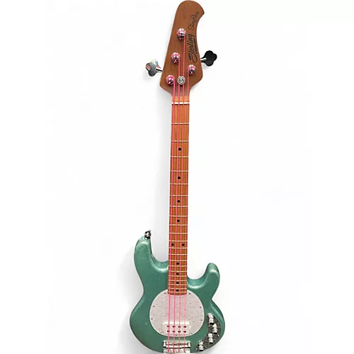 Used Sterling by Music Man Ray34 Seafoam Green SPARKLE Electric Bass Guitar Seafoam Green SPARKLE - musicians--Friend