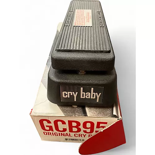 Used Dunlop GCB95 Original Crybaby Wah Effect Pedal - musicians--Friend