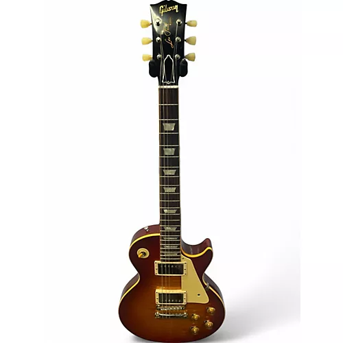 Used Gibson True Historic 1959 Les Paul Standard Cherry Sunburst Solid Body Electric Guitar Cherry Sunburst - musicians--Friend