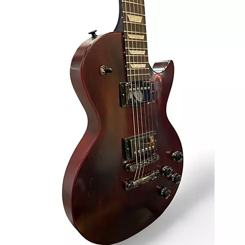 Used 2024 Gibson les paul modern studio Wine Red Solid Body Electric Guitar Wine Red - musicians--Friend