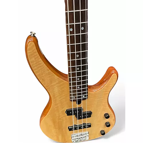 Used Yamaha TRBX174EW Natural Electric Bass Guitar Natural - musicians--Friend