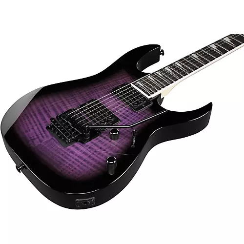 Ibanez GIO Series RG320 Electric Guitar Transparent Violet Sunburst - musicians--Friend