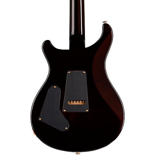 PRS Custom 24 10-Top Electric Guitar Black Gold Wraparound Burst - musicians--Friend