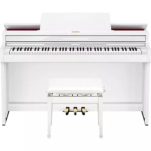 Casio Celviano AP-550WE Console Digital Piano White - musicians--Friend